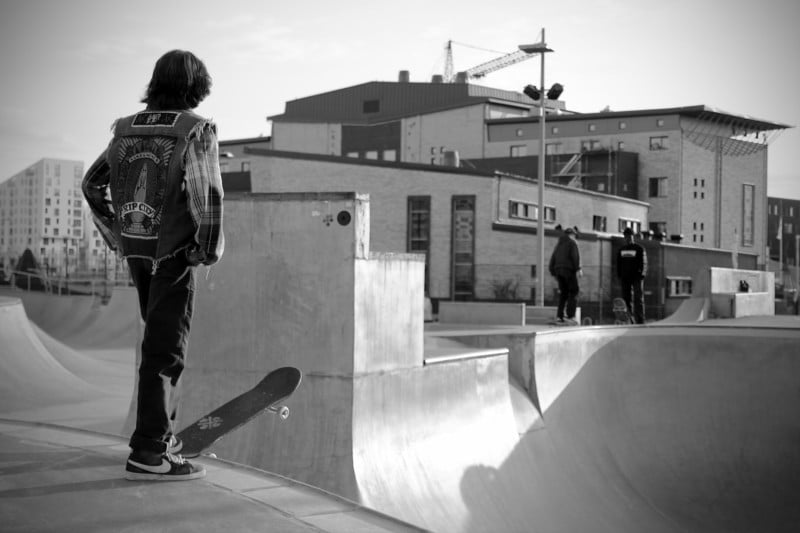 Skaters in Malmo