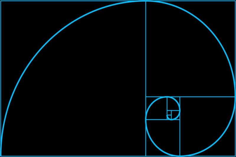 Looks kind of fun, a tight coil ending up off centre and providing a great host of lines to align your picture up to.